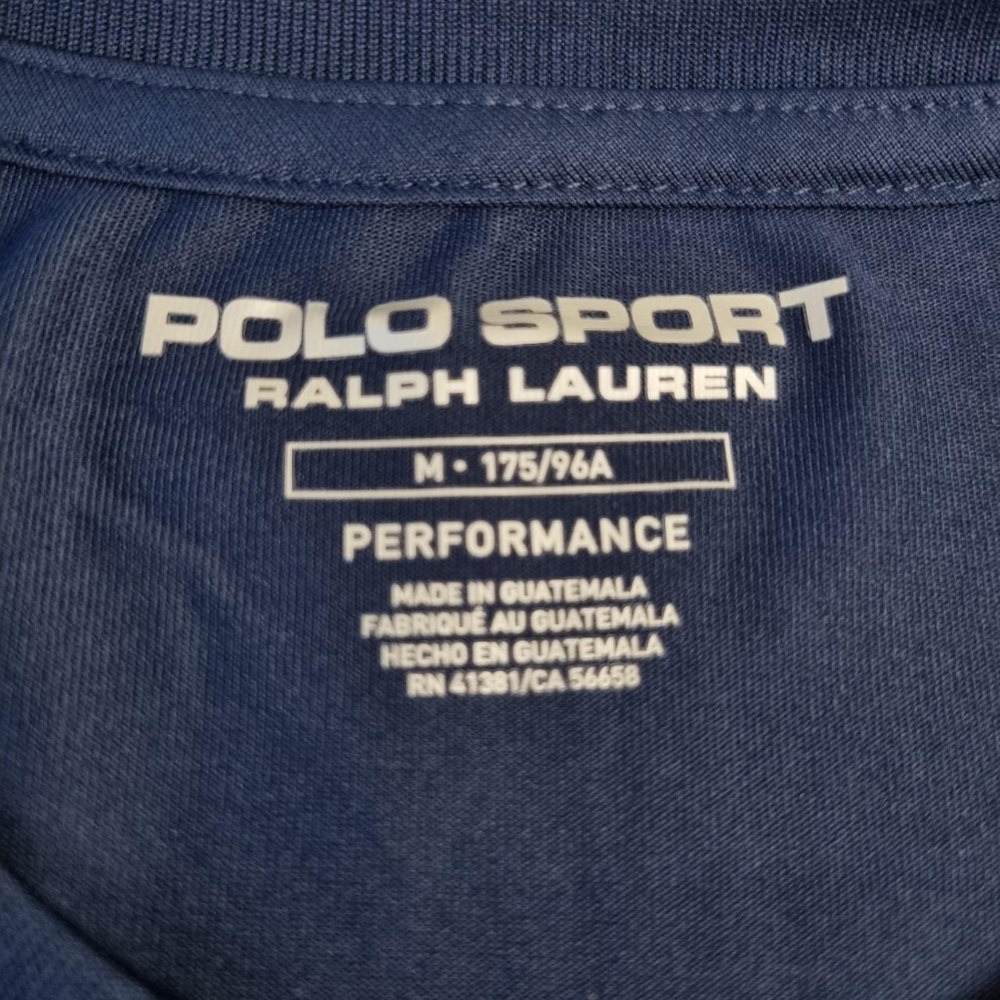 Ralph Lauren Polo Sport T Shirt Navy Blue New With Tags Mens Size Medium. - Picture 4 of 4